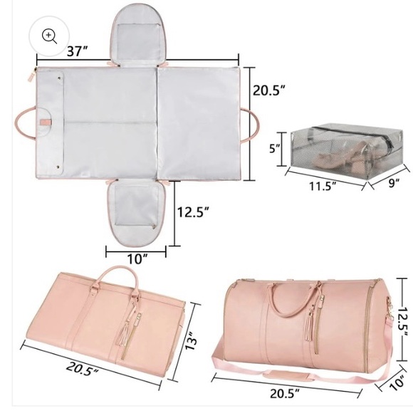 Pink Luxy Duffle Bag - Luxury Brand - Picture 4 of 9